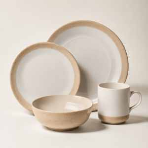 12-Piece Caupe Dinnerware Set 3 Product Image