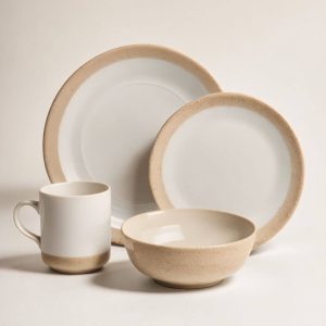 12-Piece Caupe Dinnerware Set 4 Product Image