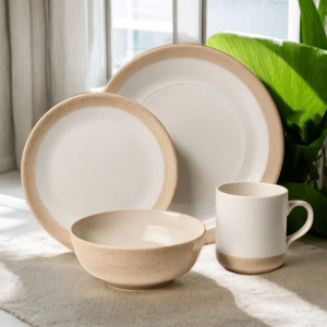 12-Piece Caupe Dinnerware Set 5 Product Image